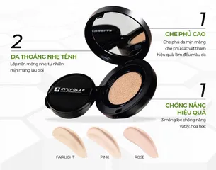Phấn Nước Che Phủ Tự Nhiên KyungLab Eternal Fit SPF50+ - Trang Điểm Hoàn Hảo, Chống Nắng, Dưỡng Ẩm Cho Mọi Loại Da