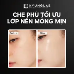 Phấn Nước Che Phủ Tự Nhiên KyungLab Eternal Fit SPF50+ - Trang Điểm Hoàn Hảo, Chống Nắng, Dưỡng Ẩm Cho Mọi Loại Da
