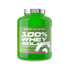 Scitec Nutrition 100% Whey Isolate - Bột Protein Tăng Cơ Hỗ Trợ Phục Hồi, Không Đường, Hương Vị Nguyên Liệu Tự Nhiên 2000g