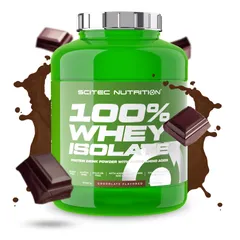 Scitec Nutrition 100% Whey Isolate - Bột Protein Tăng Cơ Hỗ Trợ Phục Hồi, Không Đường, Hương Vị Nguyên Liệu Tự Nhiên 2000g