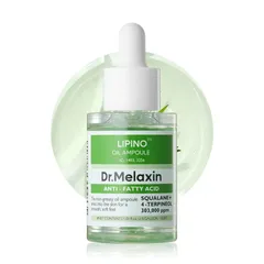 Serum Trị Mụn Dr.Melaxin Lipino Oil Ampoule - Kiểm Soát Bã Nhờn, Ngăn Ngừa Mụn, Dưỡng Da Khỏe Mạnh 30ml