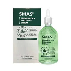 Serum Smas Premium Cica Recovery - Hỗ Trợ Làm Dịu Da Nhạy Cảm, Phục Hồi Hàng Rào Bảo Vệ, Cung Cấp Độ Ẩm 120ml
