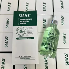 Serum Smas Premium Cica Recovery - Hỗ Trợ Làm Dịu Da Nhạy Cảm, Phục Hồi Hàng Rào Bảo Vệ, Cung Cấp Độ Ẩm 120ml