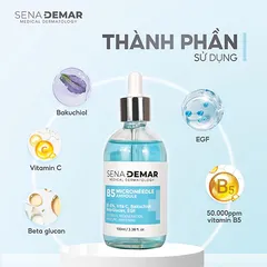 Serum Sena Demar B5 Microneedle Ampoule - Chăm Sóc Da Hàn Quốc Dưỡng Ẩm Sâu, Phục Hồi Da Khô Nhạy Cảm 100ml