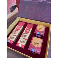 Set Nước Hồng Sâm Thái Minh Mật Ong và Yến Chưng Sâm Lai Châu - Bộ Quà Tặng Bồi Bổ Sức Khỏe Sang Trọng, Dinh Dưỡng Tuyệt Vời