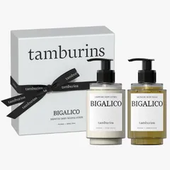 Set Sữa Tắm và Lotion Dưỡng Thể Tamburins Bigalico 240ml & 235ml - Chăm Sóc Da Tinh Tế Với Hương Cam Đắng, Thư Giãn Hàng Ngày