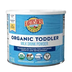 Sữa Earth’s Best Organic Toddler Xanh 595g - Dinh Dưỡng Cho Bé Trên 1 Tuổi, Bổ Sung DHA, Canxi, Prebiotics Hỗ Trợ Phát Triển Toàn Diện