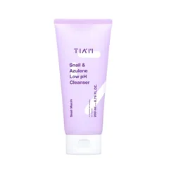 Sữa Rửa Mặt Phục Hồi Tia'm Snail & Azulene Low pH 200ml - Cho Da Nhạy Cảm, Dưỡng Ẩm Sâu, Làm Sạch Dịu Nhẹ