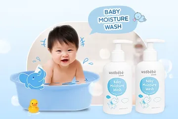 Sữa Tắm Gội Cấp Ẩm Dịu Nhẹ Usobebe Cho Bé 200ml - An Toàn, Không Cay Mắt, Dưỡng Ẩm Cho Da Nhạy Cảm