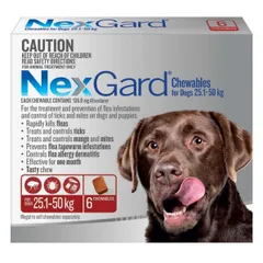 Viên Nex-Gar.d Chăm Sóc Thú Cưng - Loại Bỏ Ve, Ghẻ, Bọ Chét Cho Chó 10-50kg - Hiệu Quả Nhanh Chóng, An Toàn, Tiện Lợi