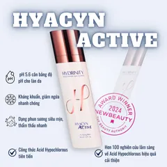 Xịt Dưỡng Cân Bằng và Phục Hồi Da Hydrinity Hyacyn Active Mist 90ml - Giúp Làm Dịu, Tái Tạo Da Nhạy Cảm Sau Chăm Sóc Da