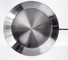 Chảo cạn lòng inox 316 Haatz CIC6810 20cm - Chống dính tự nhiên, tương thích bếp từ, bếp ga, bếp hồng ngoại, dễ vệ sinh