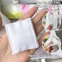 Combo 3 Gói Bông Tẩy Trang Befou Pure Snow Cotton Pad 234 Miếng - An Toàn Cho Da Nhạy Cảm, Làm Sạch Hiệu Quả, Tiện Lợi