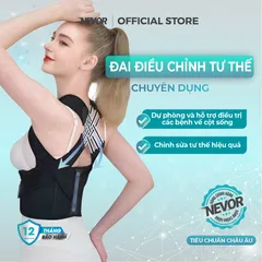 Đai Hỗ Trợ Định Hình Chống Gù Lưng Nevor DCG03 - Cải Thiện Tư Thế, Giảm Mệt Mỏi, Duy Trì Vóc Dáng Tiêu Chuẩn