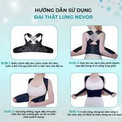 Đai Hỗ Trợ Định Hình Chống Gù Lưng Nevor DCG03 - Cải Thiện Tư Thế, Giảm Mệt Mỏi, Duy Trì Vóc Dáng Tiêu Chuẩn