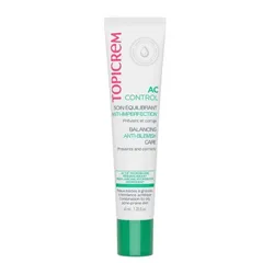 Kem Dưỡng Ẩm Cho Da Mụn Topicrem AC Control 40ml - Gel Cân Bằng Chống Mụn, Cấp Ẩm, Giữ Ẩm Cho Da Dầu và Hỗn Hợp