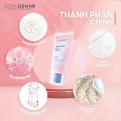 Kem Dưỡng Da Nâng Tone Ban Ngày Sena Demar Whitening Cream 30ml - Làm Sáng Da, Cấp Ẩm, Chống Nắng Nhẹ Từ Hàn Quốc