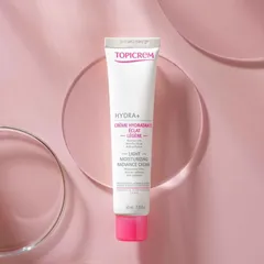 Kem Dưỡng Ẩm Sáng Da Topicrem Hydra+ Light Moisturizing Radiance Cream 40ml - Hỗ Trợ Cấp Ẩm, Làm Dịu Da, Phù Hợp Mọi Loại Da