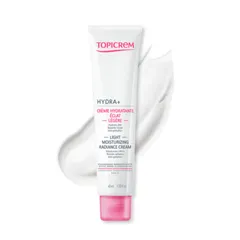 Kem Dưỡng Ẩm Sáng Da Topicrem Hydra+ Light Moisturizing Radiance Cream 40ml - Hỗ Trợ Cấp Ẩm, Làm Dịu Da, Phù Hợp Mọi Loại Da