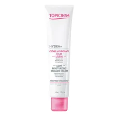 Kem Dưỡng Ẩm Sáng Da Topicrem Hydra+ Light Moisturizing Radiance Cream 40ml - Hỗ Trợ Cấp Ẩm, Làm Dịu Da, Phù Hợp Mọi Loại Da