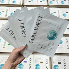 Mặt Nạ Dưỡng Ẩm Collamelt Vemontes - Hộp 5 Chiếc Hỗ Trợ Cấp Ẩm, Tăng Độ Đàn Hồi và Làm Da Căng Bóng