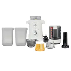 Máy Ép Chậm Kalpen J10 - Ống Tiếp Nguyên Liệu Lớn 103mm, Ép Kiệt Dinh Dưỡng 98%, Tiết Kiệm Thời Gian, Thích Hợp Với Gia Đình
