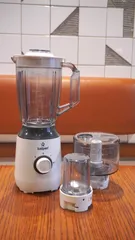 Máy Xay Sinh Tố Đa Năng Kalpen B7 700W - Thiết Kế Nhỏ Gọn, Tích Hợp 3 Cối Xay, Dung Tích 1000ml, Phục Vụ Gia Đình 2-4 Người