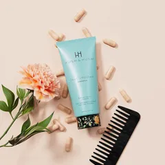 Dầu Gội Hush & Hush Deeply Rooted 200ml - Chăm Sóc Tóc Yếu, Dễ Gãy, Phục Hồi, Dịu Nhẹ Từ Chiết Xuất Thiên Nhiên