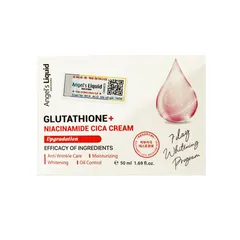 Kem Dưỡng Trắng Da Angel's Liquid Glutathione+ Niacinamide Cica Cream 50ml - Giúp Mờ Nám, Sáng Da, Phục Hồi Độ Ẩm