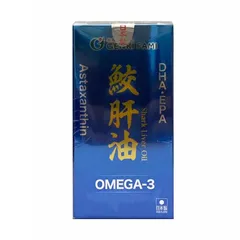 Viên uống dầu gan cá Omega 3 và Astaxanthin Genki Fami - Hỗ trợ sức khỏe tim mạch và mắt, 90 viên nhập khẩu từ Nhật Bản