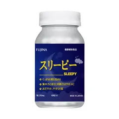 (Hàng nhập khẩu) Viên uống hỗ trợ giấc ngủ Sleepy Fujina Nhật Bản 80 viên