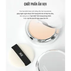 Phấn Phủ Kiềm Dầu 3CE Makeup Fix Powder - Phấn Nén Che Phủ Lỗ Chân Lông, Giữ Lớp Trang Điểm Lâu Bền, Phù Hợp Mọi Loại Da