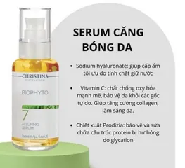 Serum Nâng Cơ Săn Chắc Da Christina BioPhyto 7 Alluring Serum 100ml - Chiết Xuất Tự Nhiên, Dành Cho Mọi Loại Da
