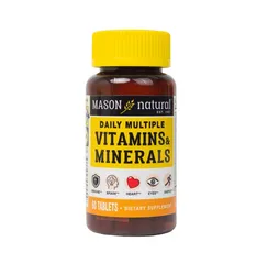 Viên Bổ Sung Vitamin Tổng Hợp Mason Natural Daily - Hộp 60 Viên Giúp Tăng Cường Sức Khỏe & Miễn Dịch Ấn Tượng