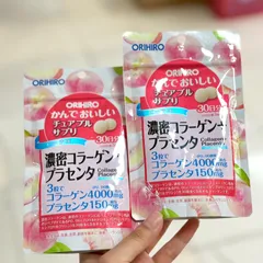 Viên nhai bổ sung Collagen + Placenta Orihiro