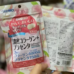 Viên nhai bổ sung Collagen + Placenta Orihiro