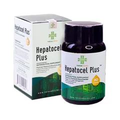 Viên uống hỗ trợ chức năng gan Teresa Herbs Hepatocel Plus - Tăng cường sức khỏe gan, chiết xuất thảo mộc tự nhiên, 90 viên.