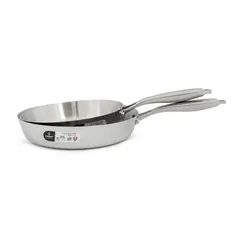 Chảo Bếp Từ Inox Đúc Liền Khối 3 Lớp Kalpen Luxus - Sang Trọng, Chống Dính, Tiết Kiệm Năng Lượng, Đun Nấu Thông Minh