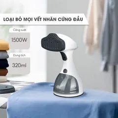 Bàn Là Hơi Nước Cầm Tay Lebenlang LBL5299 1500W - Thiết Kế Gọn Nhẹ, Nóng Nhanh, Phù Hợp Du Lịch Và Gia Đình