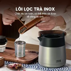 Bình Pha Trà Giữ Nhiệt Inox 304 Lõi Lọc Thông Minh Lebenlang LBL3031 - Giữ Nhiệt 6-8 Giờ, Màn Hình LED Hiển Thị Nhiệt Độ