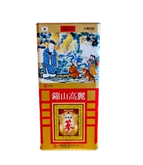 Hồng Sâm Củ Khô Wooshin Hàn Quốc 300g - Tinh Chế Từ Hồng Sâm 6 Năm Tuổi Hỗ Trợ Bồi Bổ Sức Khỏe, Hộp Thiếc 10 Củ