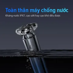 Máy cạo râu Coclear HS921 3D - Lưỡi dao kép, Sạc nhanh USB Type-C, Cạo khô và ướt, Thời gian sử dụng 1.5 giờ