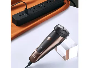 Máy cạo râu Flyco FS-317VN 3 Lưỡi Kép Chống Nước IPX7 - Cạo Khô Và Cạo Ướt - Thiết Kế 3D Thích Hợp Cho Nam