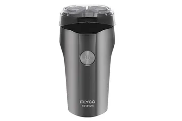 Máy Cạo Râu Flyco FS181VN - Thiết Kế Nhỏ Gọn, 2 Lưỡi Kép Kháng Nước, Cạo Ướt Khô, Sạc USB Type C, Thời Gian Sử Dụng 60 Phút