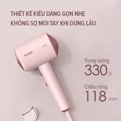 Máy Sấy Tóc Ion Âm Flyco FH1630VN 1600W - Sấy Nhanh, Giữ Độ Ẩm, Công Nghệ Ion Giảm Tĩnh Điện, Phù Hợp Mọi Loại Tóc