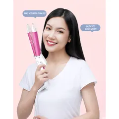 Máy Uốn Duỗi Tóc 2in1 Flyco FH6855VN - Thiết Kế Gốm Cao Cấp, Nhiệt Độ Ổn Định, Dễ Dàng Sử Dụng Tại Nhà, Phù Hợp Mọi Loại Tóc