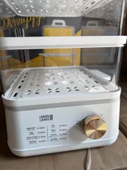 Nồi Hấp Điện 3 Tầng Đa Năng Lebenlang LBEL5032 18L - Công Suất 800W, Chất Liệu Nhựa An Toàn, Thiết Kế Tiện Lợi Cho Bếp