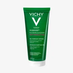 Sữa Rửa Mặt Da Dầu Mụn Vichy Normaderm Phytosolution 200ml - Làm Sạch Sâu, Kiểm Soát Dầu Nhờn, Hỗ Trợ Cải Thiện Mụn