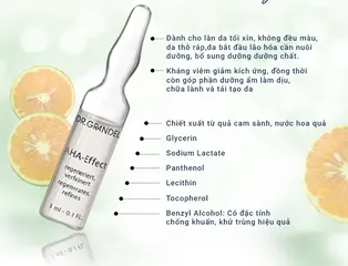 Tinh chất AHA-Effect 5% Dr.Grandel - Serum Dưỡng Da Chuyên Sâu Hỗ Trợ Tái Tạo, Thanh Lọc & Làm Mới Da 3 ống 3ml