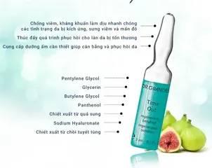 Tinh Chất Dr.Grandel Time Out 3ml - Hỗ Trợ Tái Tạo Da, Cung Cấp Ẩm, Làm Dịu Da Với Chiết Xuất Chồi Cedar Và Quả Sung